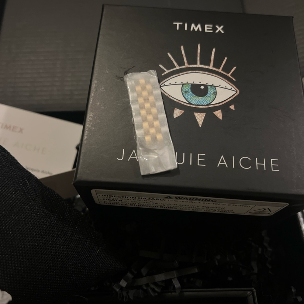 Timex x Jacquie Aiche Legacy Musings Watch Blue Mother of Pearl - Picture 2 of 10